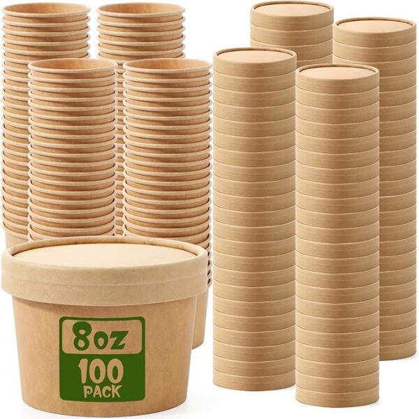 8 oz soup paper bowl