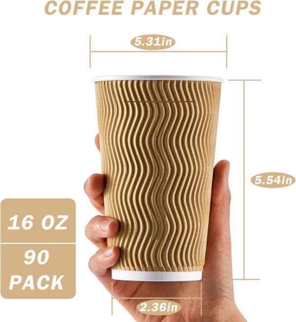 16 oz ripple wall paper cup