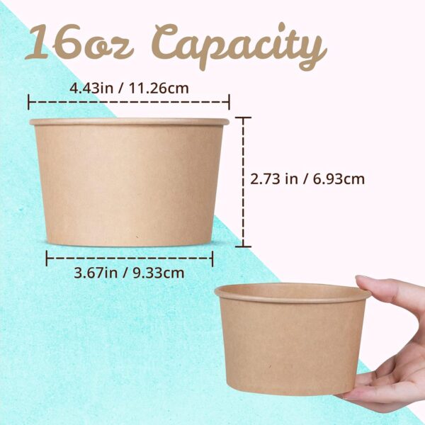 16 oz soup paper bowl