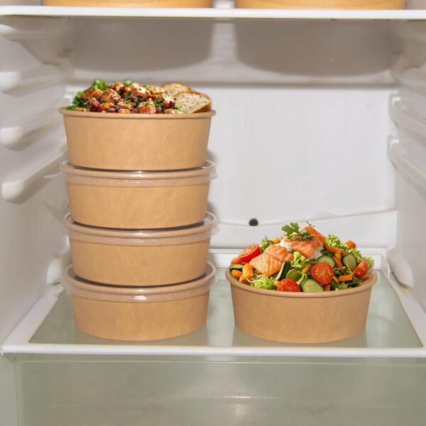 500ML salad paper bowl - Image 3