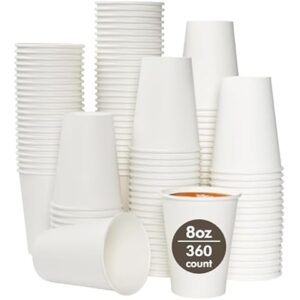 8 oz single wall paper cup