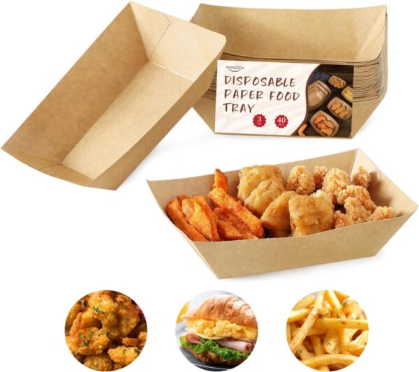 4 oz paper boat tray - Image 4