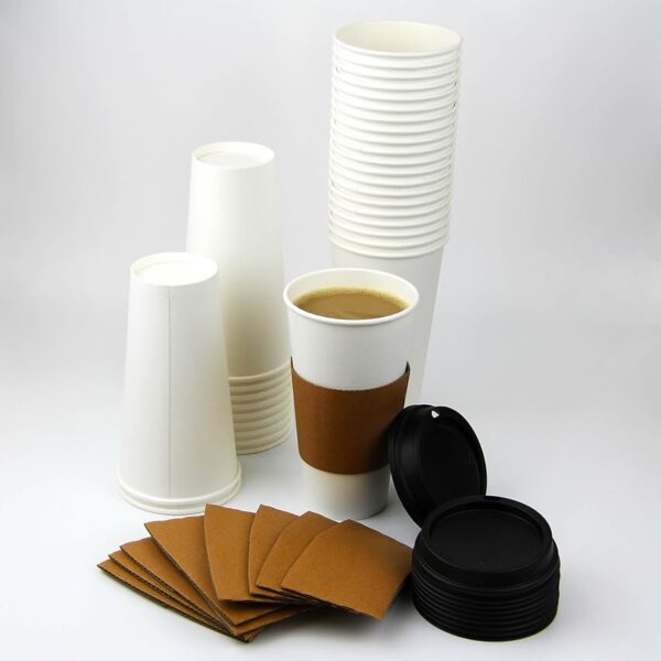 20 oz single wall paper cup - Image 4