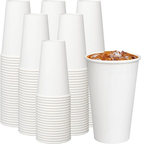 16 oz single wall paper cup